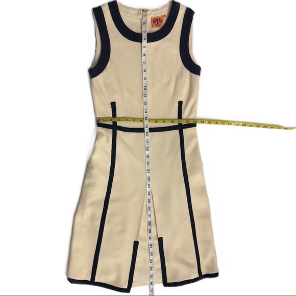 Tory Burch | Addis Sleeveless Trim Knit Dress - Picture 7 of 8